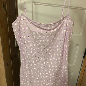 Mini Lilac Floral Dress